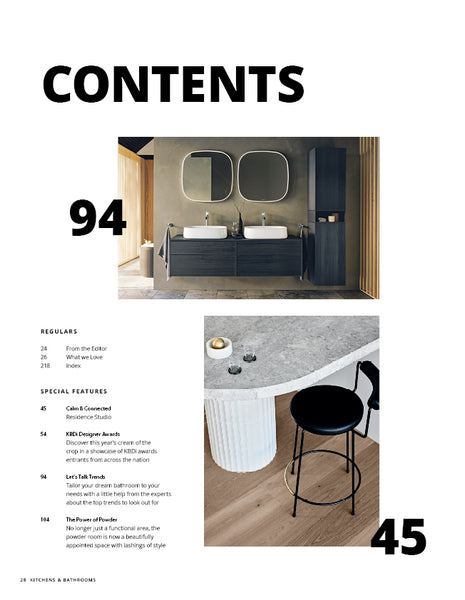 Kitchens & Bathrooms Quarterly Magazine Subscription