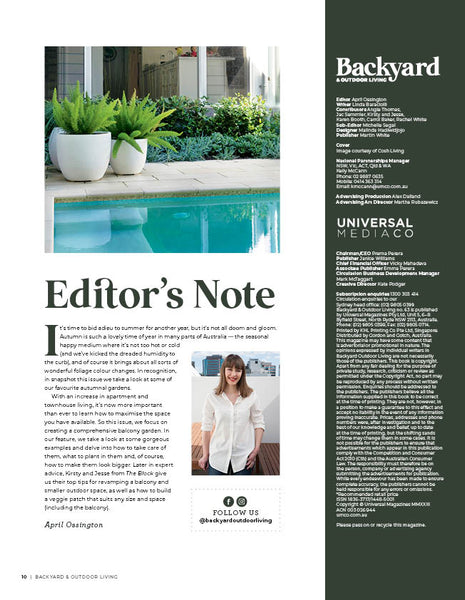 Backyard & Outdoor Living Magazine Issue 63
