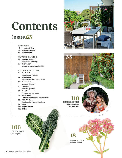 Backyard & Outdoor Living Magazine Issue 63