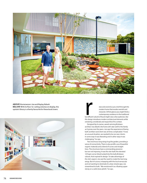 From renovating to building and decorating, Grand Designs Australia is the magazine that will inspire you to transform your house into your dream home. Each issue will feature houses comprised of diverse styles and budgets -- from new builds to flips and renovations.  grand designs australia cover issue 102