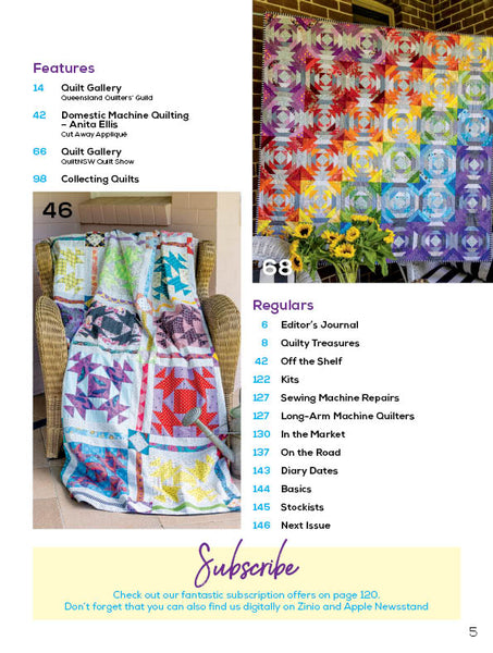 Quilters Companion Magazine Issue 120