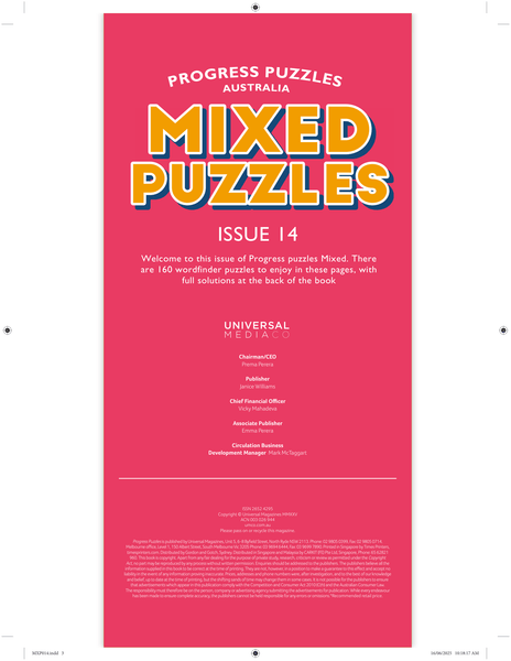 Progress Puzzles Mixed #14