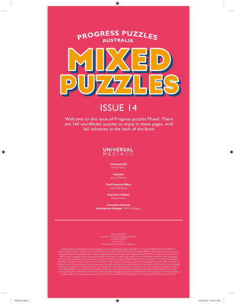 Progress Puzzles Mixed #14