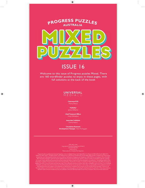 Progress Puzzles Mixed #16