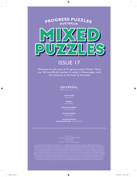 Progress Puzzles Mixed #17