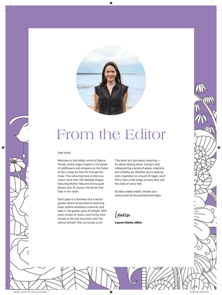 My Life Coach: Nature Fairies Colouring Book