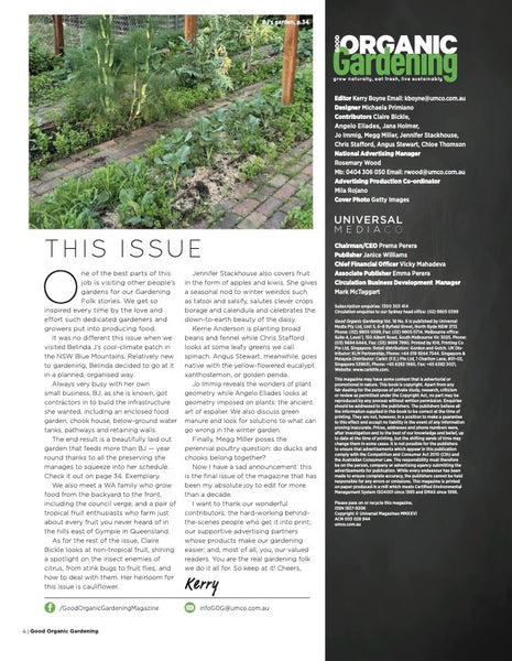 Good Organic Gardening Magazine Issue 16.6