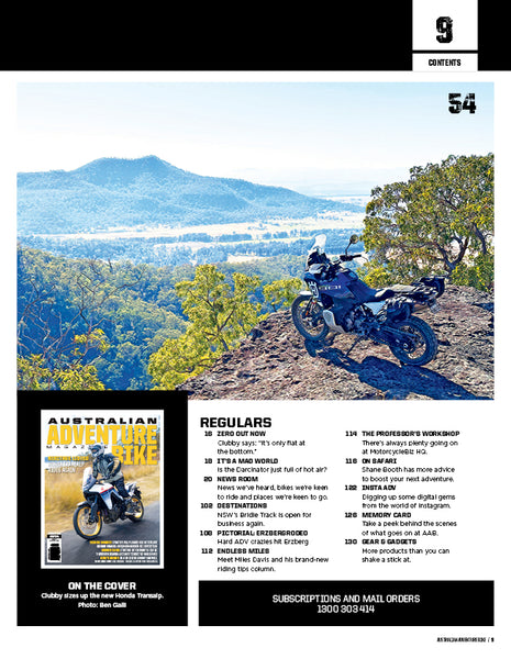 Australian Adventure Bike Magazine Issue 22