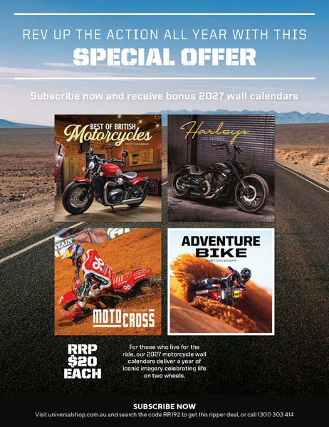 Australian Road Rider Magazine Subscription