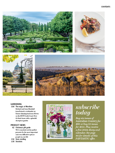 Australian Country Welcome Exclusive Offer - Australian Country Magazine Subscription
