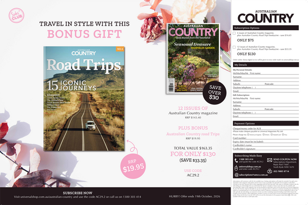 Australian Country Magazine Subscription