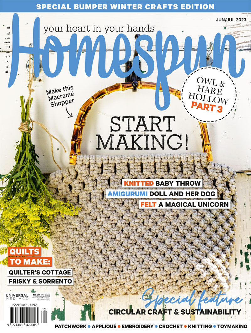 Exclusive Offer - Homespun Magazine Subscription