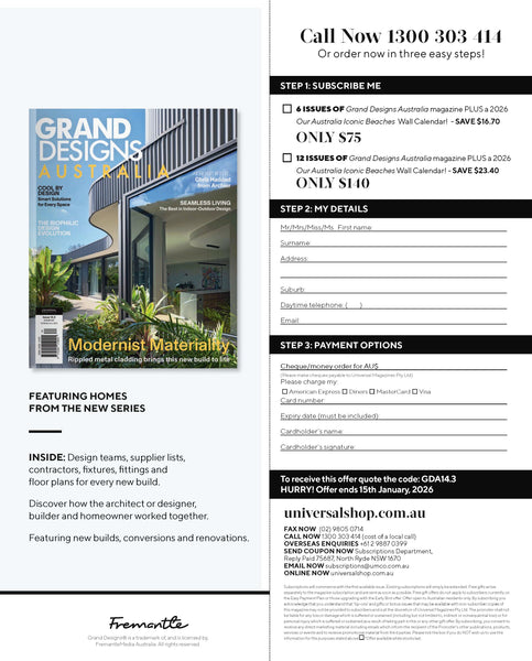 Grand Designs Australia Magazine Subscription