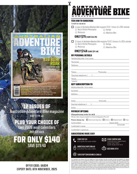 Australian Adventure Bike Magazine Issue 34
