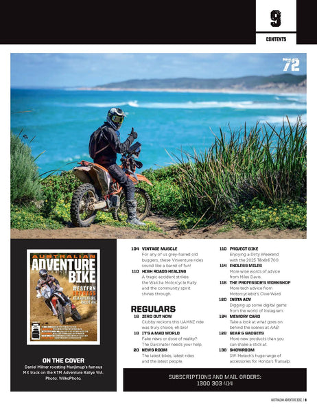 Australian Adventure Bike Magazine Issue 37