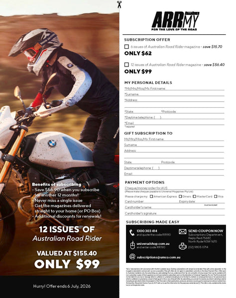 Australian Road Rider Magazine Issue 190