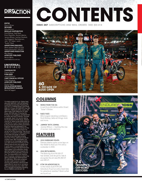 Dirt Action Magazine Issue 267