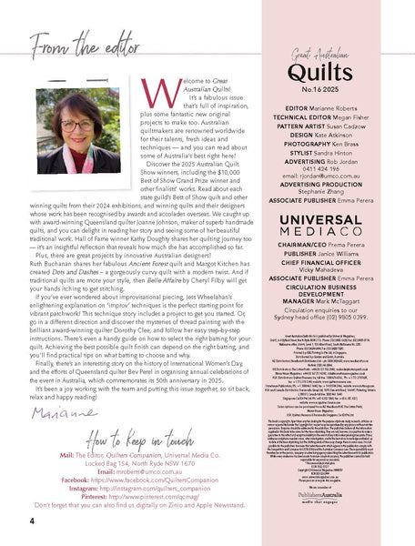 Great Australian Quilts Issue 16
