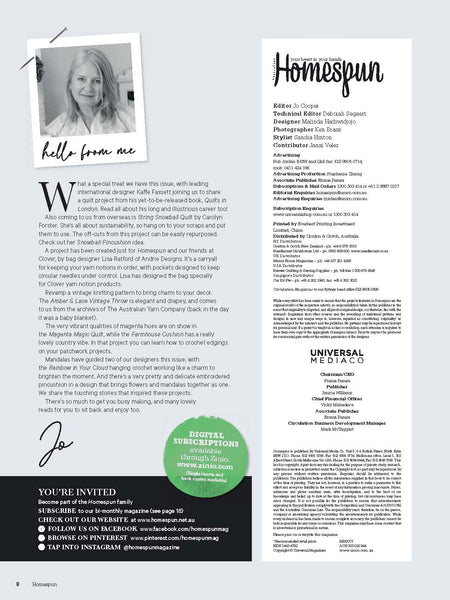 Homespun Magazine Issue 26.4