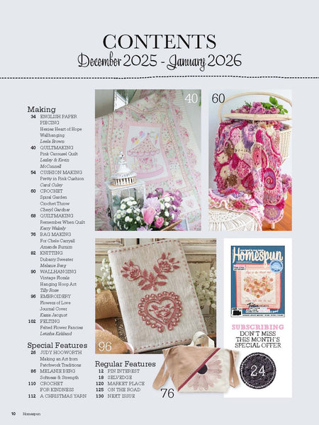 Homespun Magazine Issue 26.6