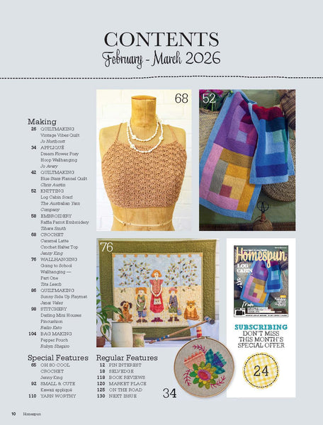 Homespun Magazine Issue 27.1