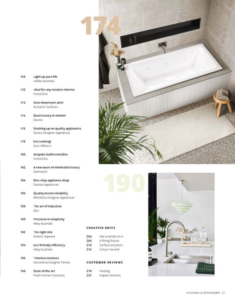 Kitchens & Bathrooms Quarterly Magazine Issue 32.3