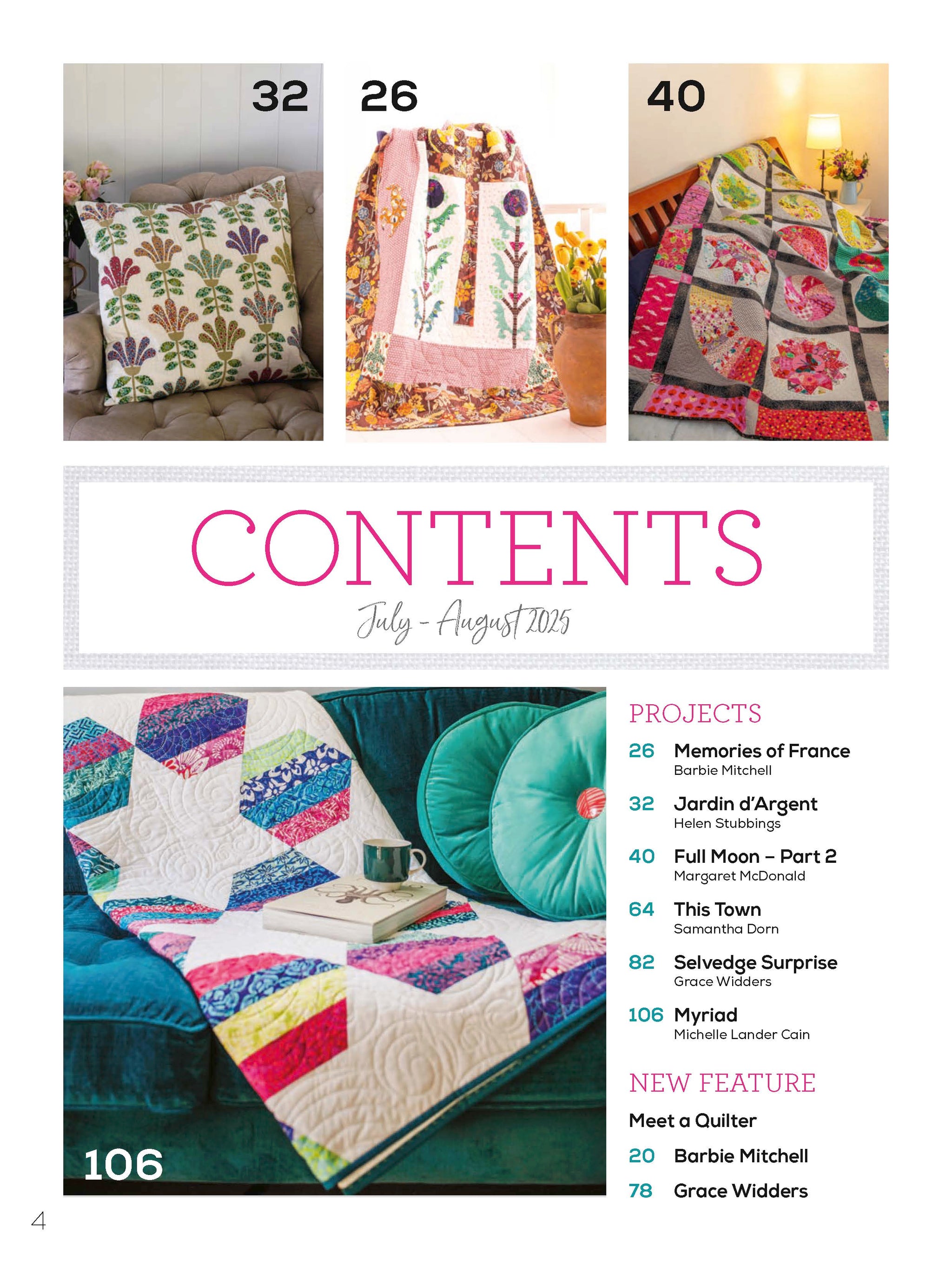 Quilters Companion Magazine Issue 134 | Universal Shop AU