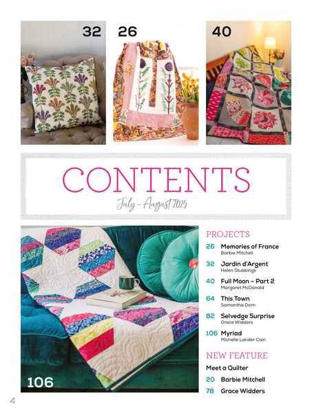 Quilters Companion Magazine Issue 134