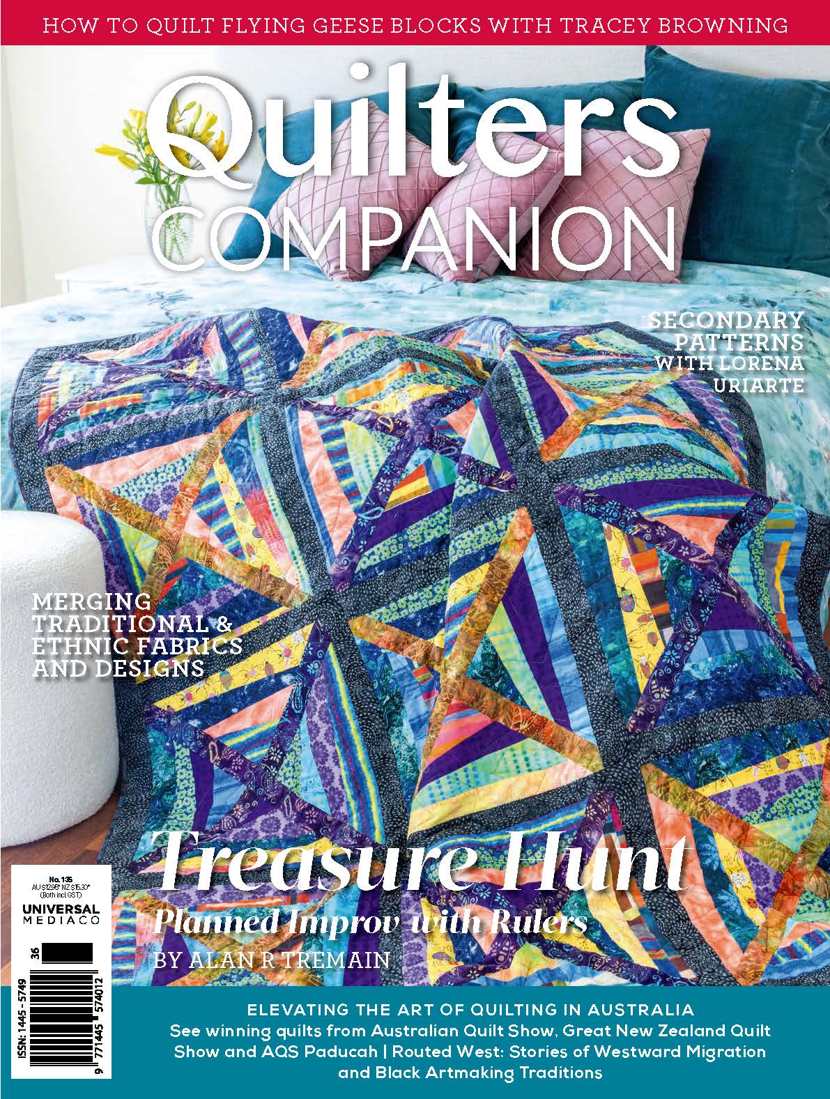 Quilters Companion Magazine Issue 135
