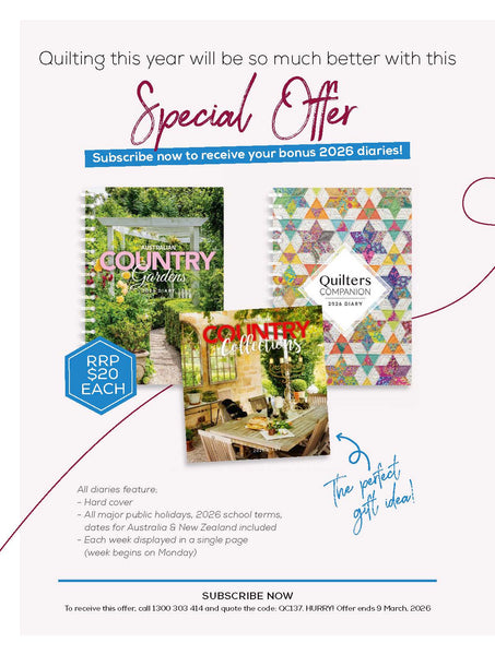 Quilters Companion Magazine Subscription
