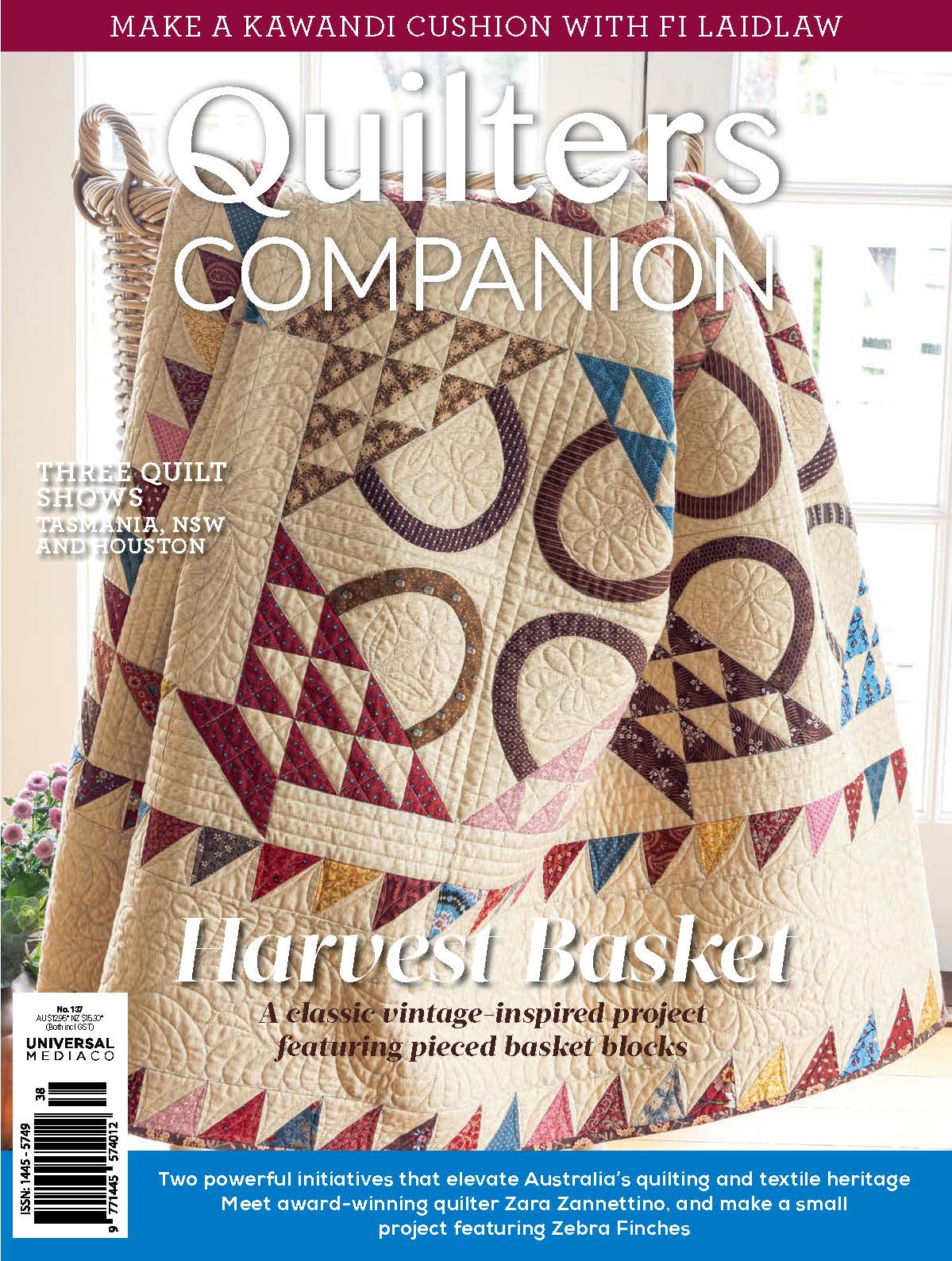 Quilters Companion Magazine Issue 137 | Universal Shop AU