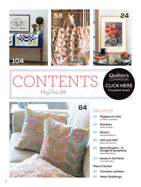 Quilters Companion Magazine Issue 139