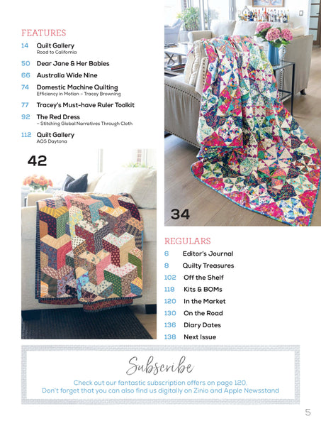 Quilters Companion Magazine Issue 139