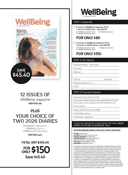 WellBeing Magazine Subscription