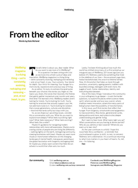 Wellbeing Magazine Issue 221