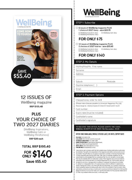 WellBeing Magazine Subscription