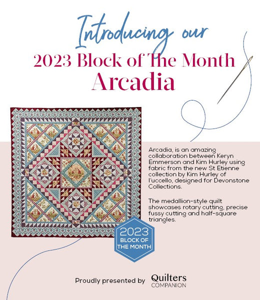 Quilters Companion - Exclusive Block of the Month Subscription Offer