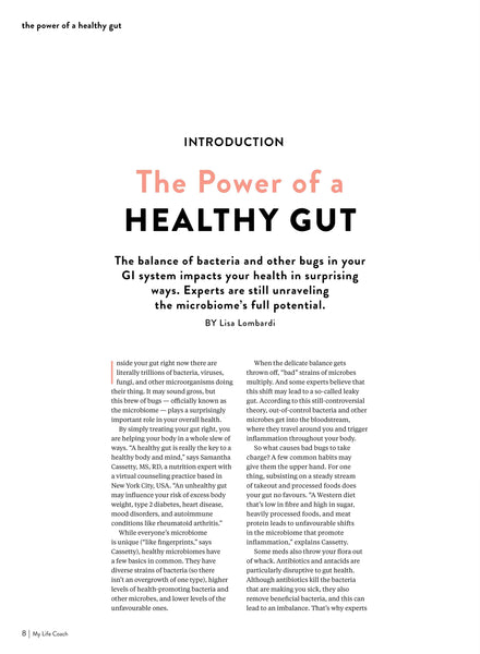 My Life Coach: Your Guide To A Healthy Gut