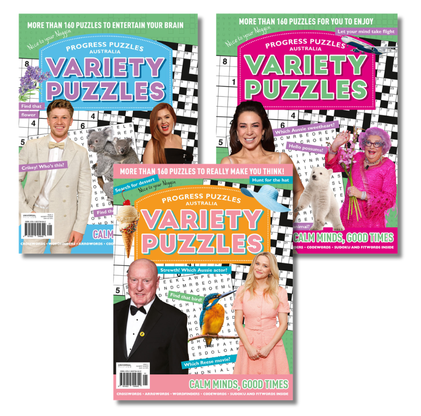 Progress Puzzle: Variety Puzzle Bundle | Universal Shop AU