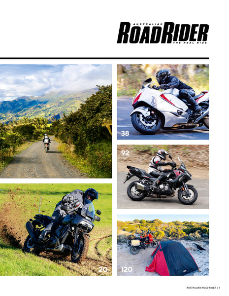 Australian Road Rider is the perfect resource for the Aussie bloke who wants to get out and do something with his bike. 