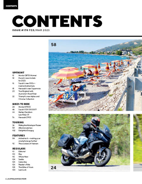 Australian Road Rider Magazine Issue 170