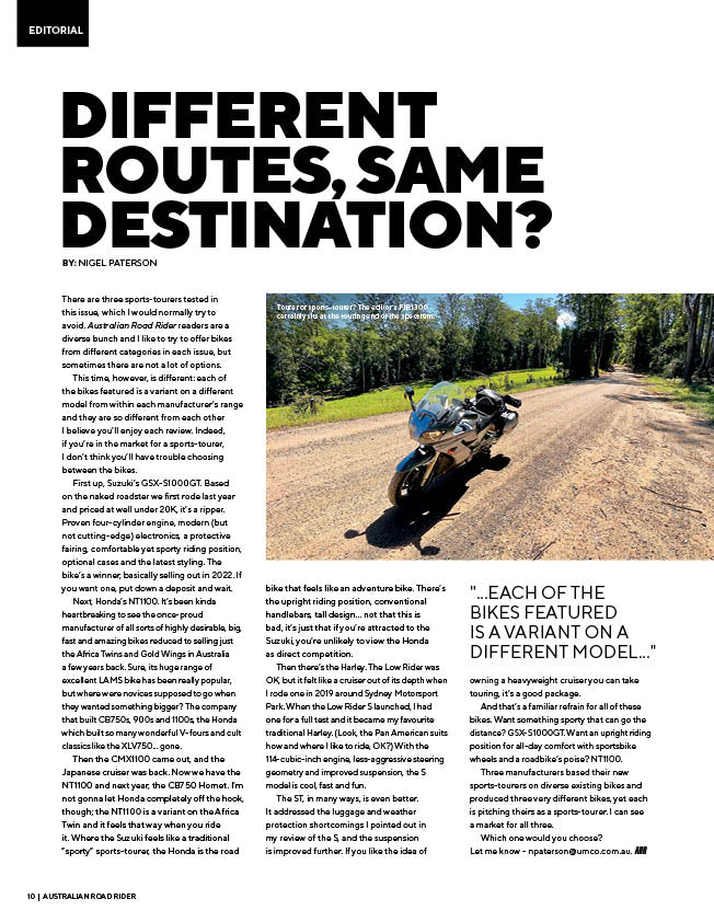 Australian Road Rider Magazine Issue 170 | Universal Shop AU