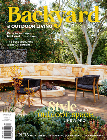 Backyard & Outdoor Living Magazine is dedicated entirely to creating outdoor spaces – no interiors, no recipes, no travel – just examples of good projects and brilliant ideas.  