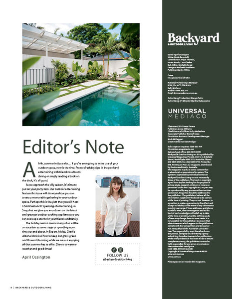 Backyard & Outdoor Living Magazine Issue 61