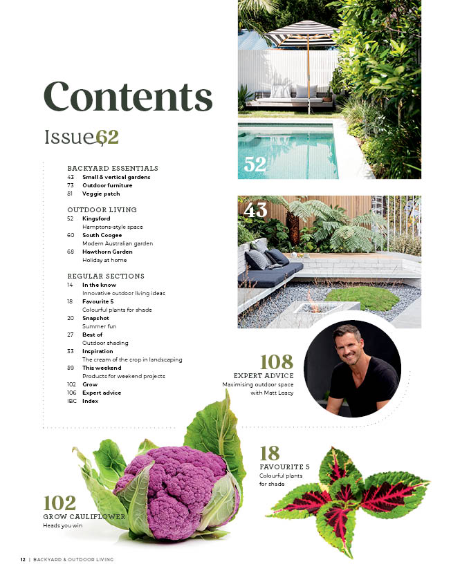 Backyard & Outdoor Living Magazine Issue 62 | Universal Shop AU