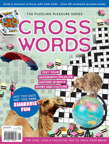 Puzzle Brain By Club Calm Cross Words 1 Cover