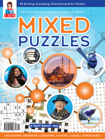Puzzle Brain by Club Calm Mixed Puzzles 3 Cover