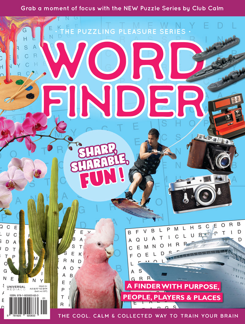 Puzzle Brain by Club Calm Word Finder 1 Cover