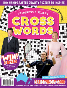 Progress Puzzles Crosswords 1 Cover