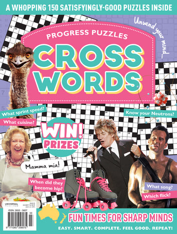 Puzzle Brain By Club Calm Cross Words 4 Cover